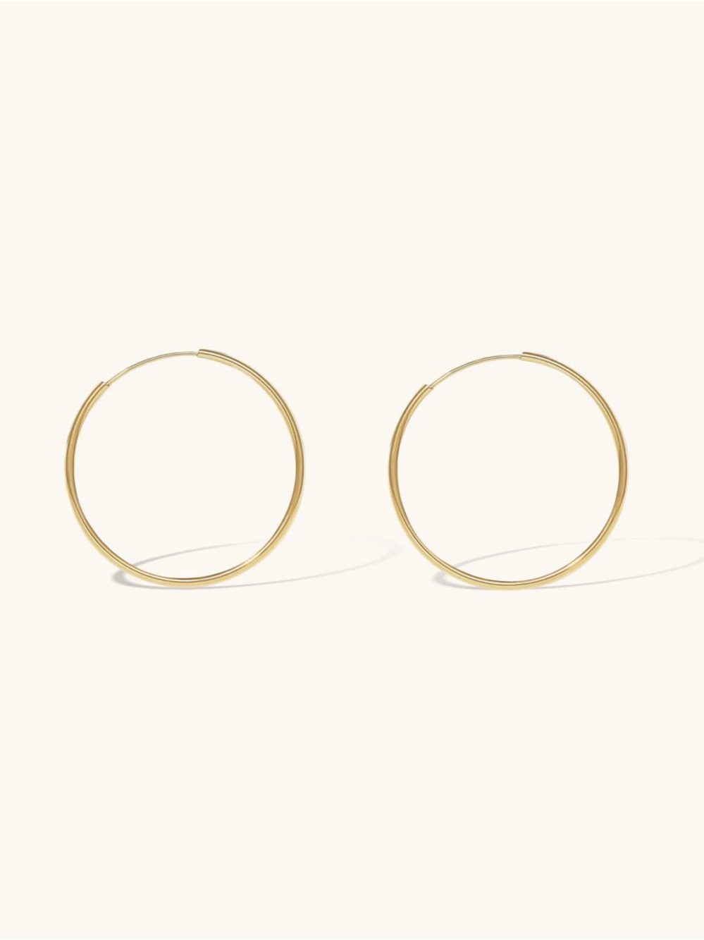 Classic Gold Hoop Earrings